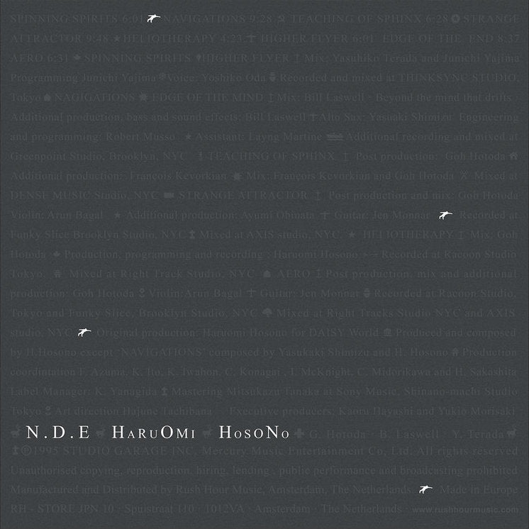 Haruomi Hosono – N.D.E. 2xLP