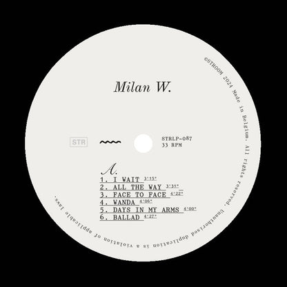 Milan W. - Leave Another Day LP