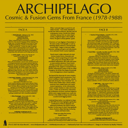 V/A - Archipelago : Cosmic Fusion Gems from France (1978-1988) LP (Isle of Jura)