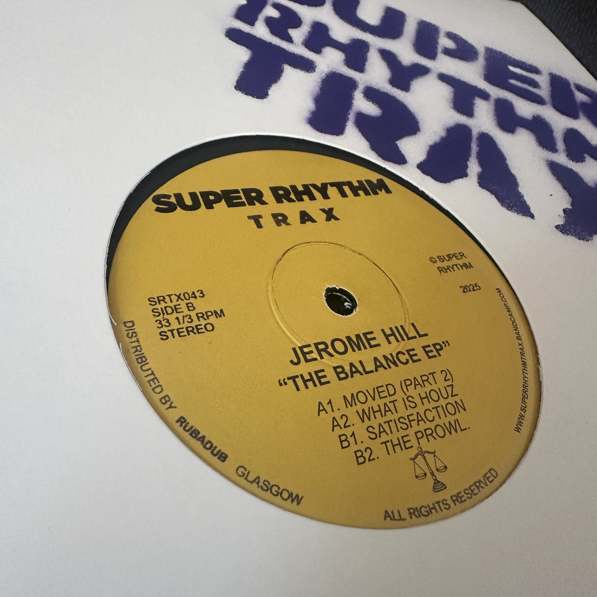 Jerome Hill - Balance EP 12"