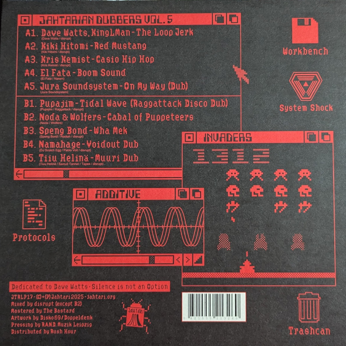 V/A - Jahtarian Dubbers Vol. 5 LP