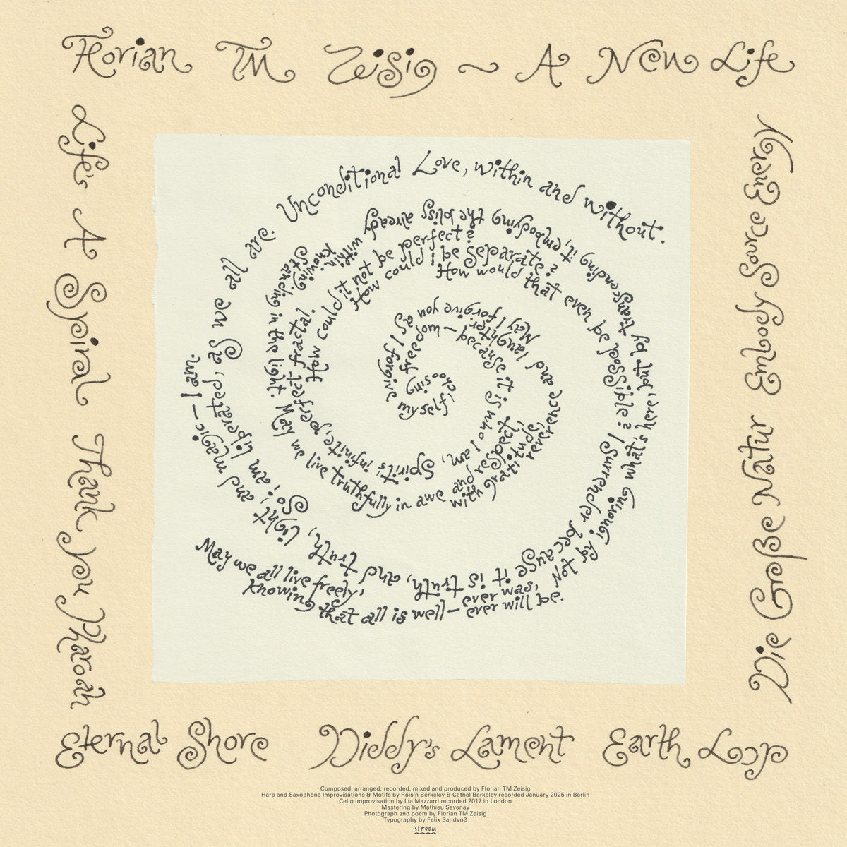 Florian T M Zeisig - A New Life LP
