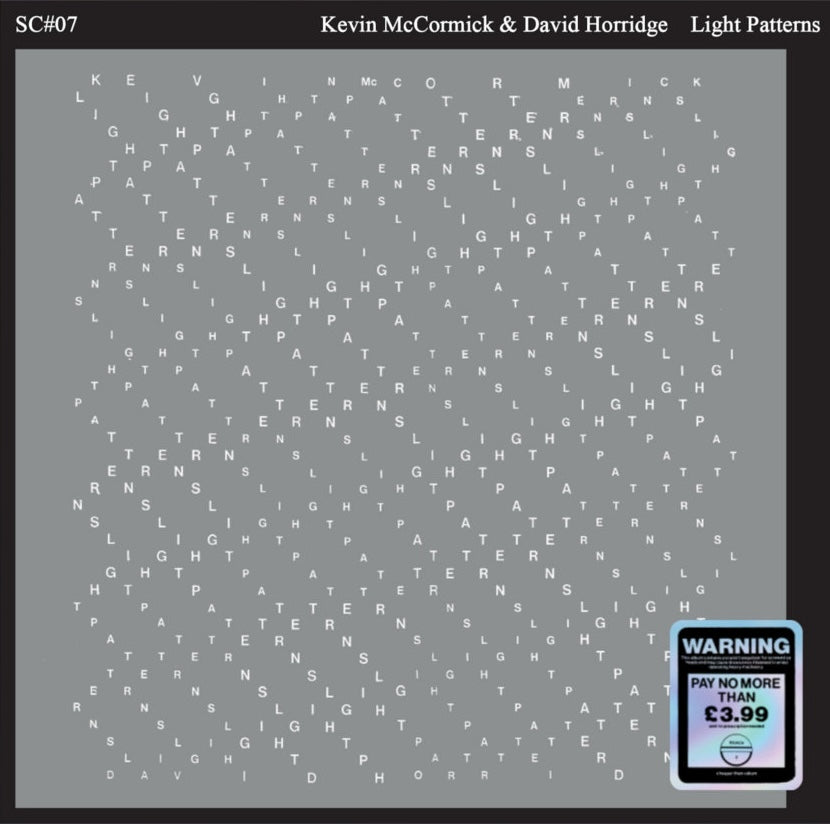 Kevin McCormick & David Horridge - Light Patterns LP