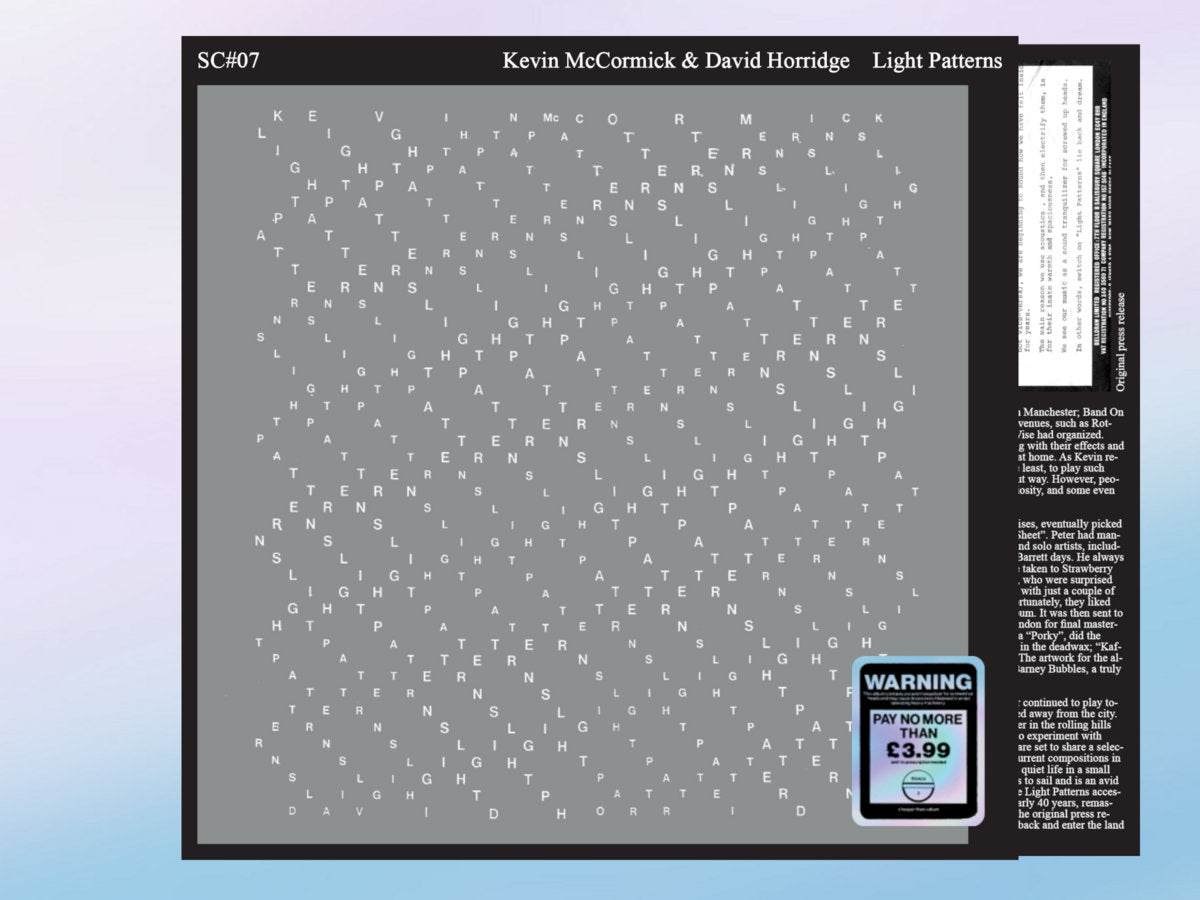 Kevin McCormick & David Horridge - Light Patterns LP