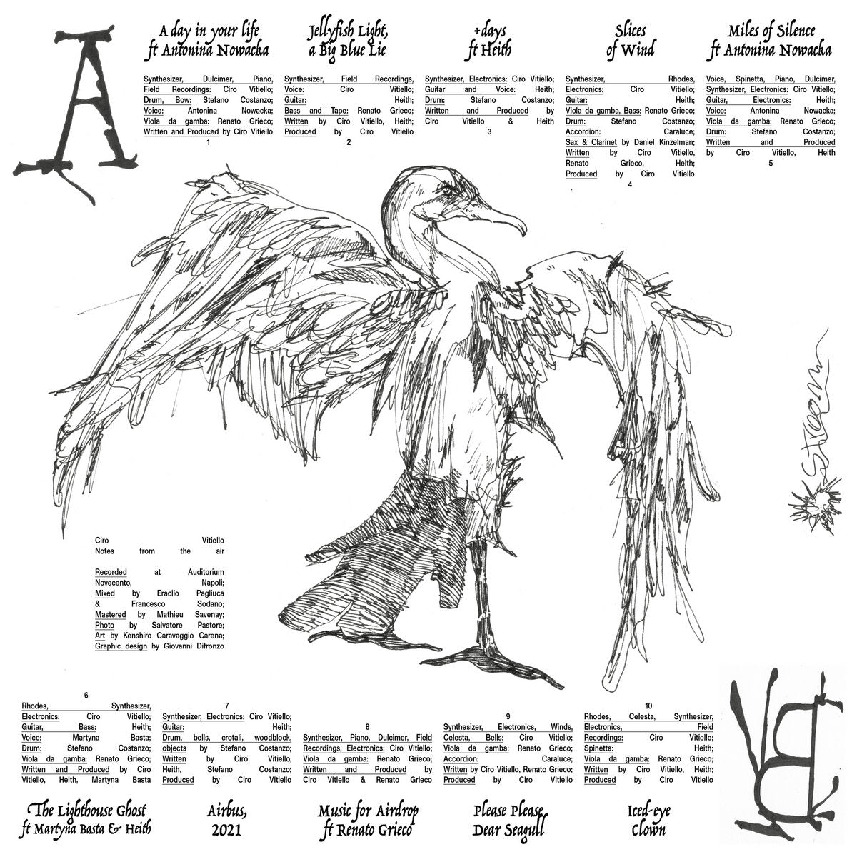 Ciro Vitiello - Notes from the Air LP