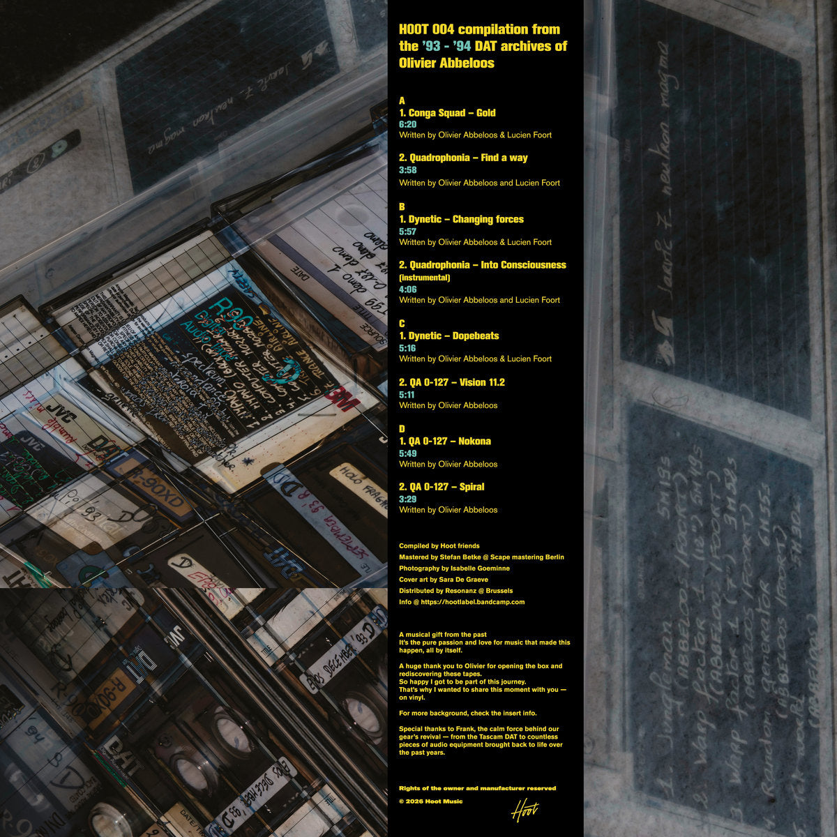 Olivier Abbeloos - Various Identities of Olivier Abbeloos 2xLP