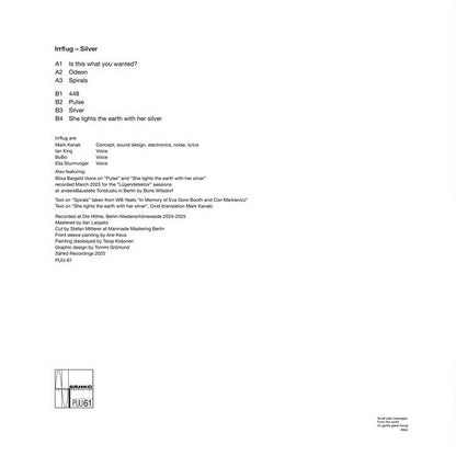 Irrflug - Silver LP