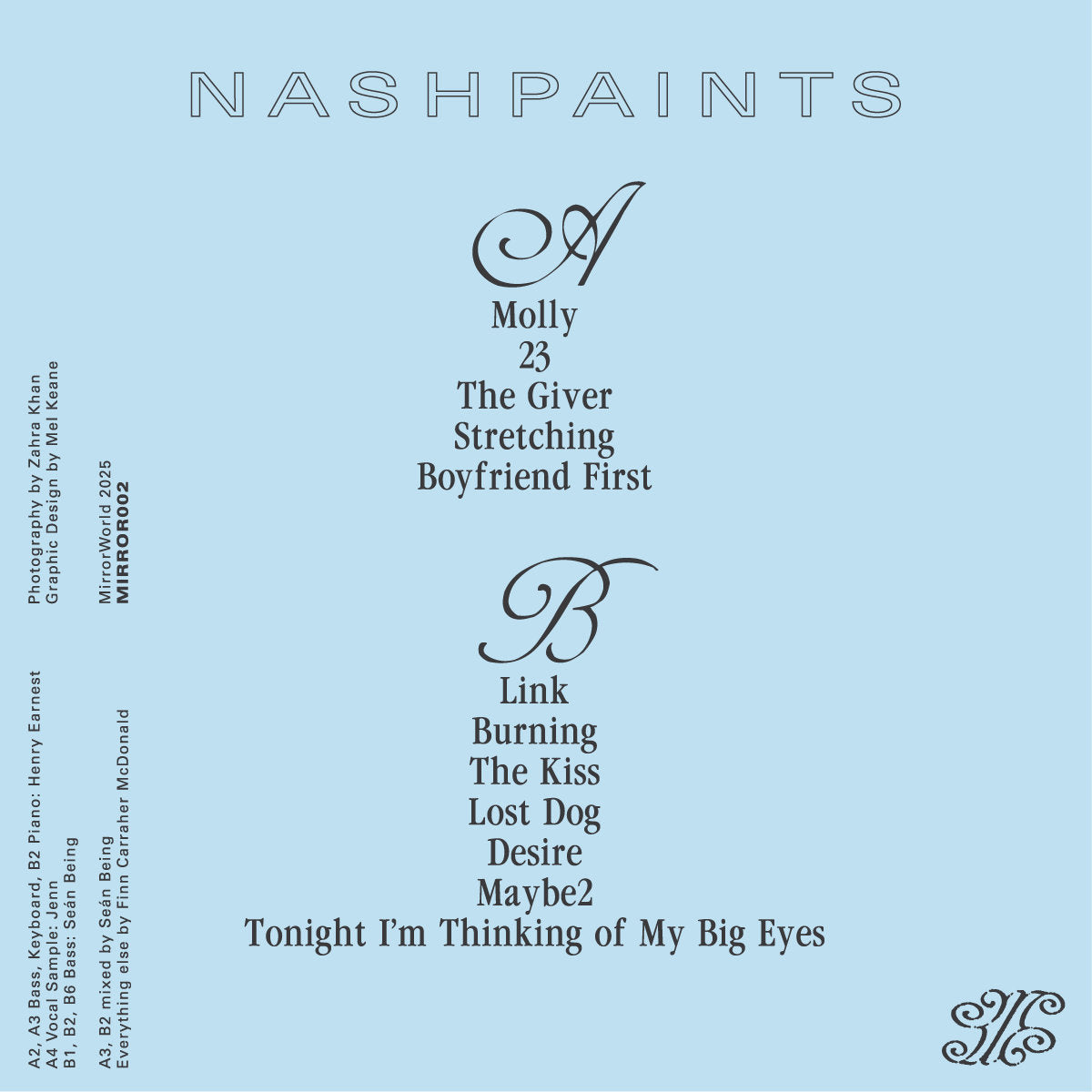 Nashpaints - Everyone Good Is Called Molly LP