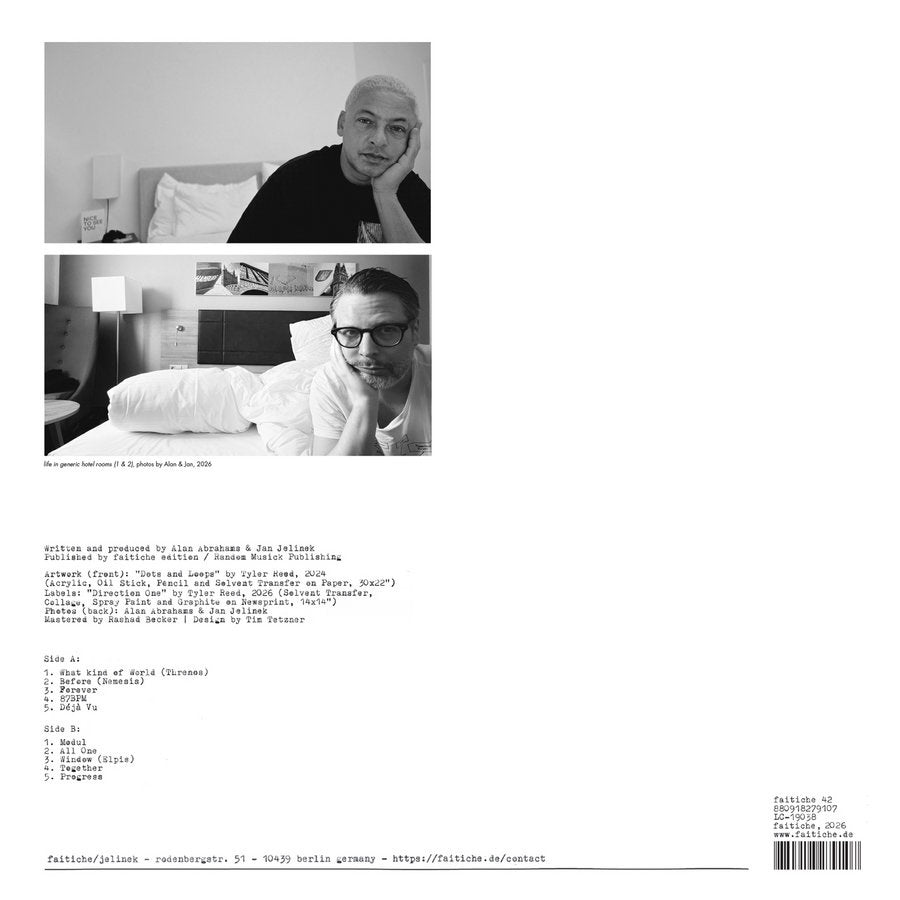 Alan & Jan - Take me, I’m yours Faitiche LP (Jan Jelinek & Portable)