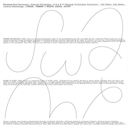 Mohammad Reza Mortazavi, Ricardo Villalobos - Swamp (Ricardo Villalobos Variation) EP 12"
