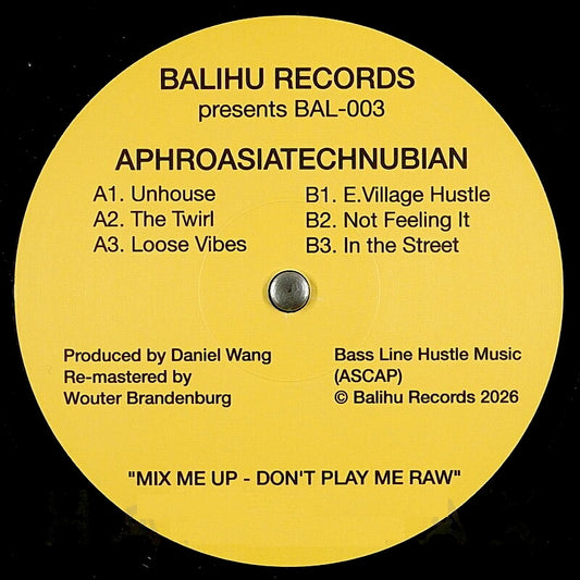 Daniel Wang - Aphroasiatechnubian 12"