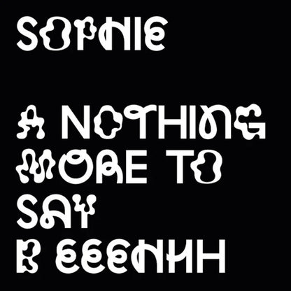 Sophie - Nothing More to Say 12"