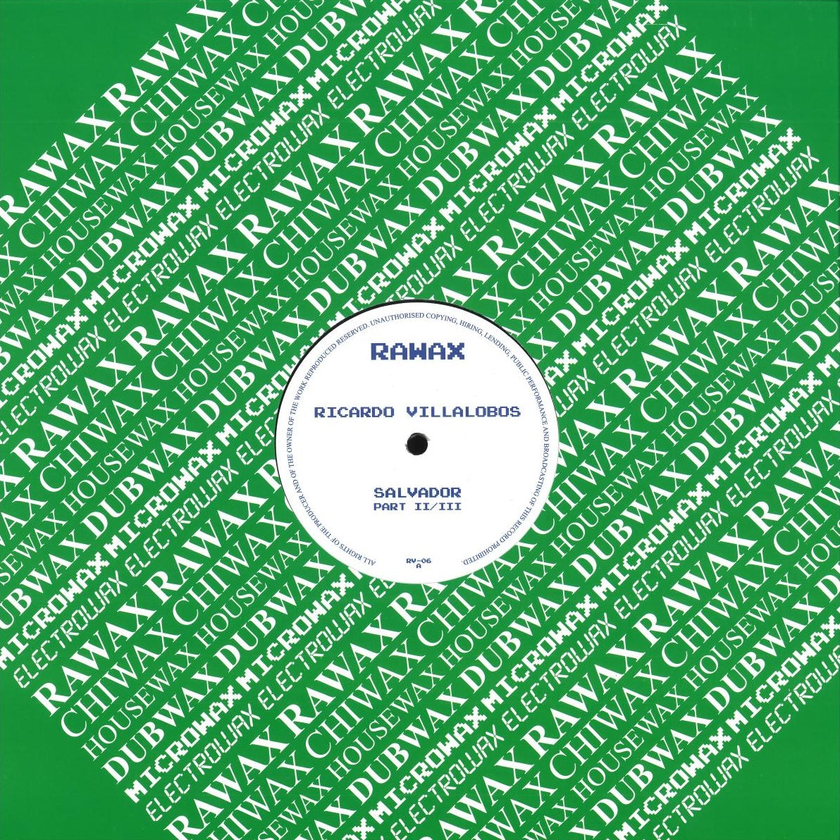 Ricardo Villalobos - Salvador - Part II / III 12"