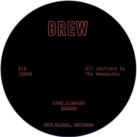 The Headaches - BREW B18 EP 12" (Beau Wanzer & Jason Letkiewicz)