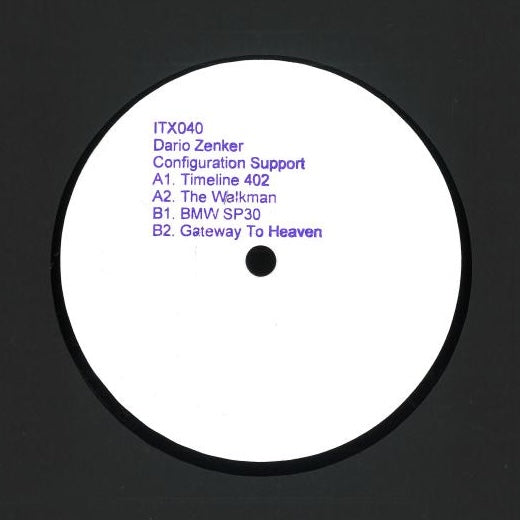 Dario Zenker - Configuration Support EP 12"