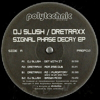 DJ Slush / Dretaxx - Signal Phase Decay 12"