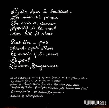 Liaisons Dangereuses - Liaisons Dangereuses LP