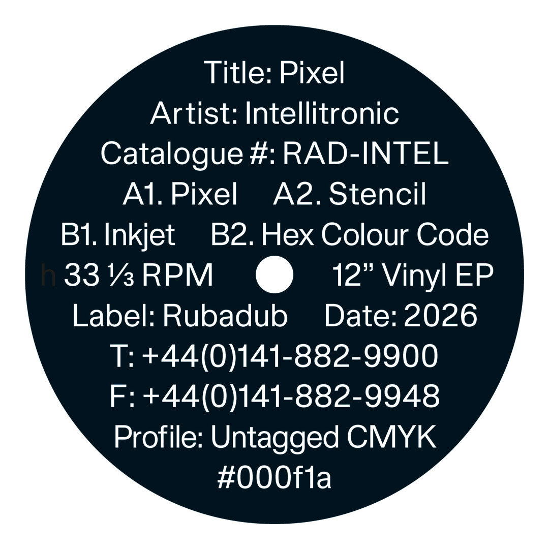 Intellitronic - Pixel EP 12" (Gerald Donald, Drexciya)