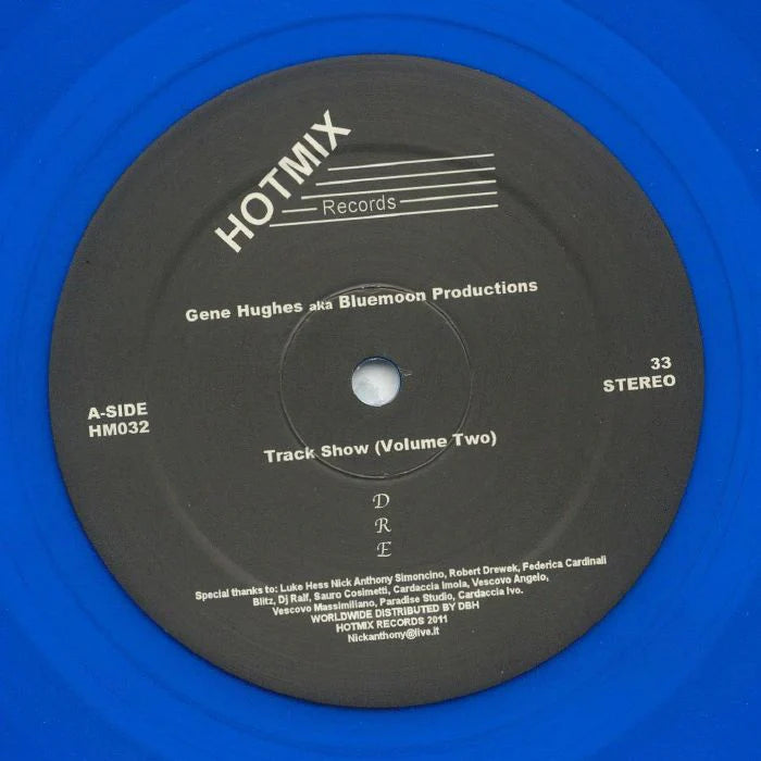 Bluemoon Productions aka Gene Hughes - Track Show (Volume Two) 12"