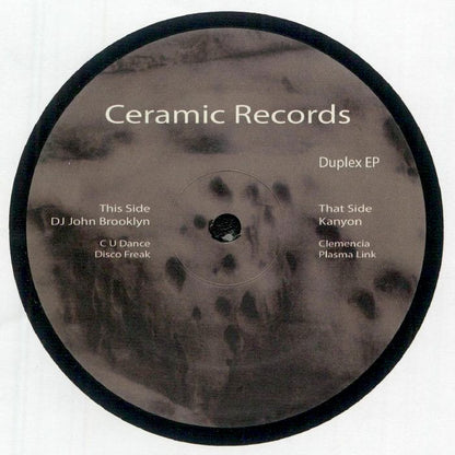 Kanyon, DJ John Brooklyn - Duplex EP 12"