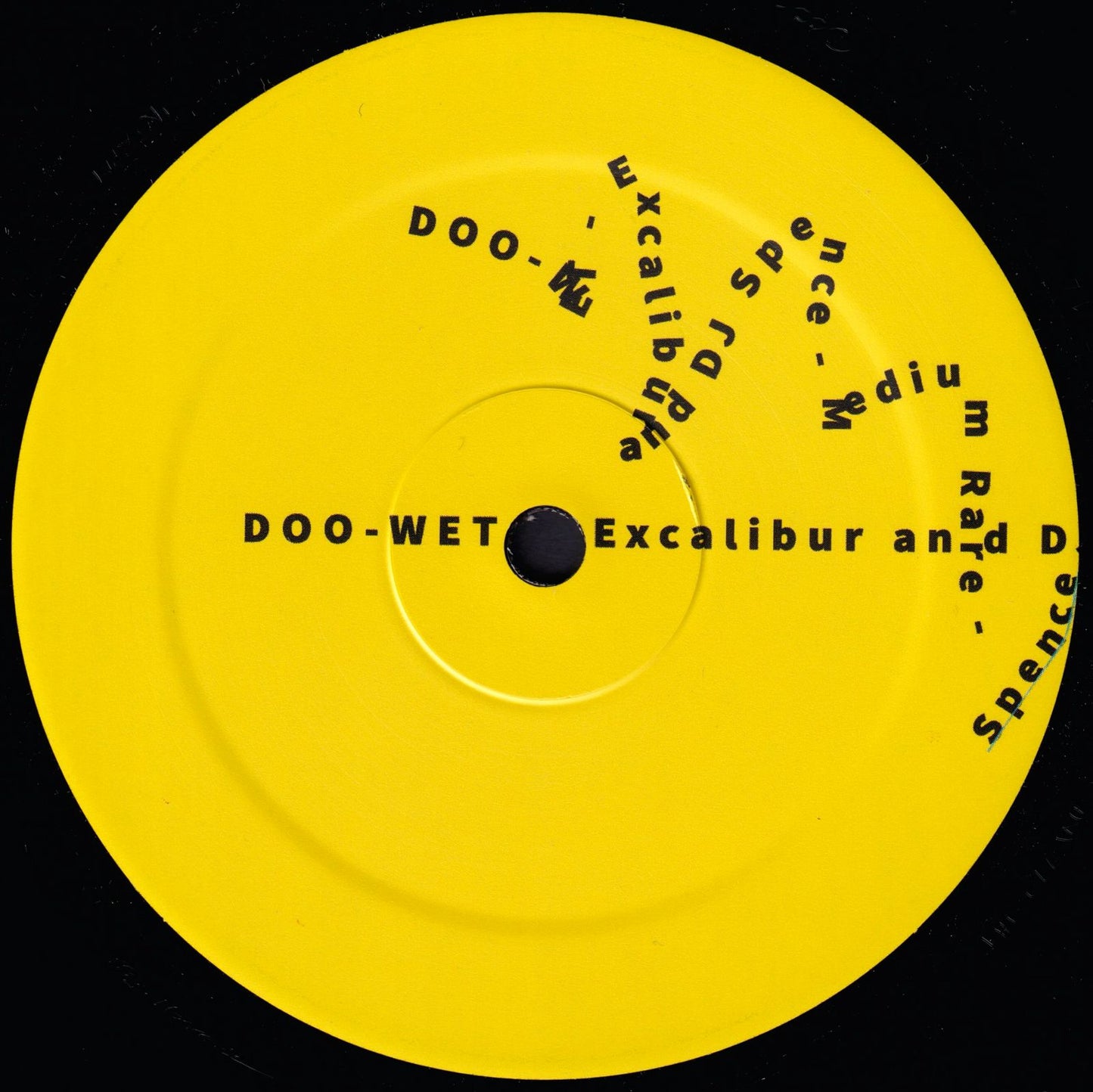 Excalibur and DJ Spence - Medium Rare 12" (DOO-WET) (Pre-order)