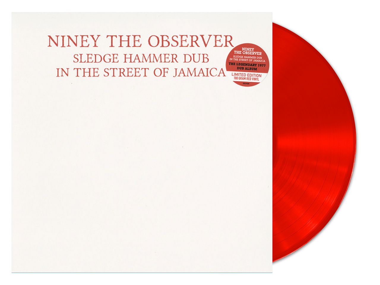 Niney The Observer - Sledge Hammer Dub In the Street of Jamaica LP