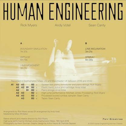 Rick Myers, Andy Votel, Sean Canty - Human Engineering LP