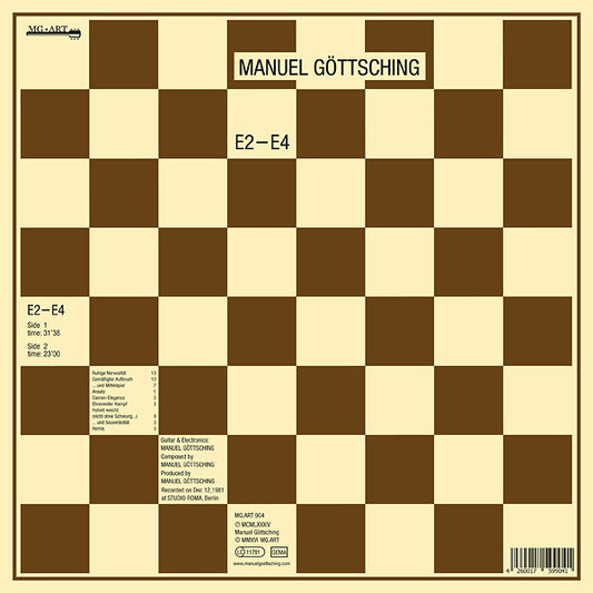 Manuel Göttsching - E2-E4 LP  (35th Anniversary Edition)