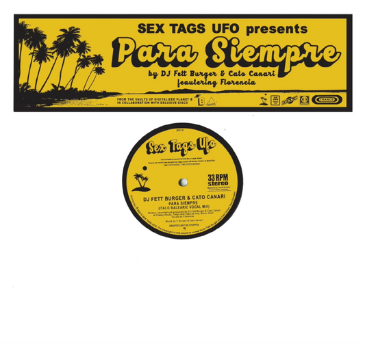 DJ Fett Burger & Cato Canari - Para Siempre 12"