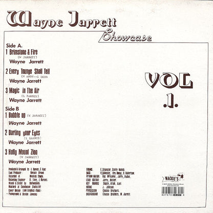 Wayne Jarrett - Showcase Vol.1 LP