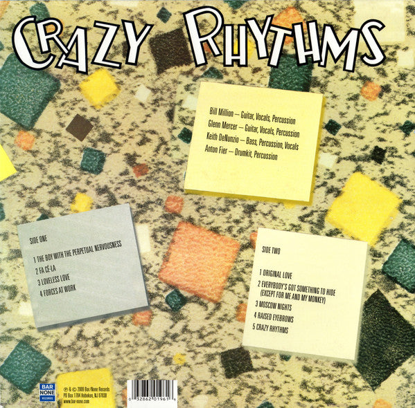 The Feelies - Crazy Rhythms LP