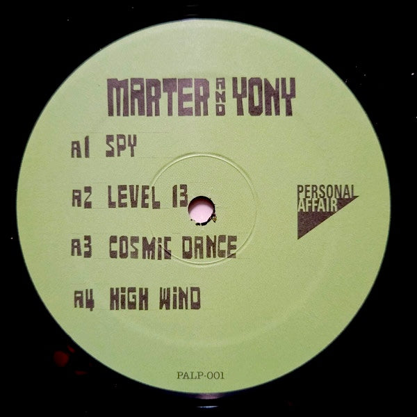 Marter & Yony - Rhythm Matter LP