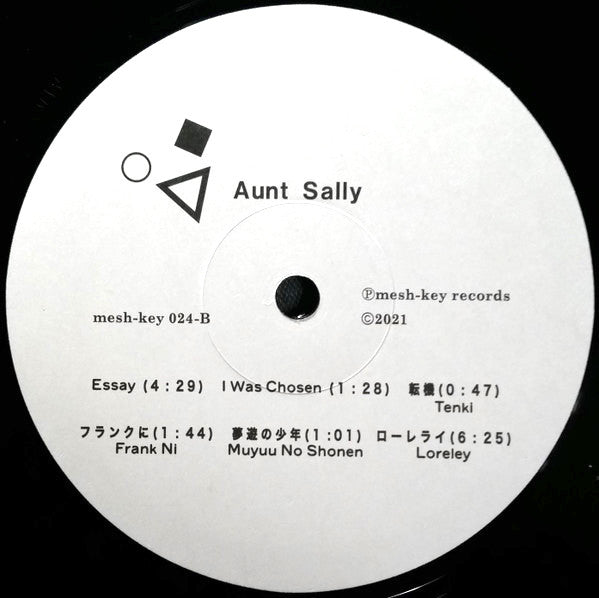 Aunt Sally - Aunt Sally LP