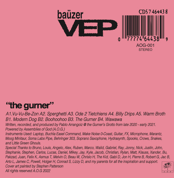 Baüzer Vep - The Gurner LP