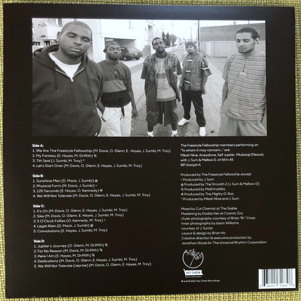 Freestyle Fellowship -  To whom it may concern... 2xLP