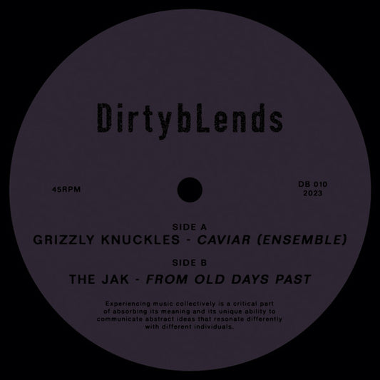 Grizzly Knuckles / The Jak - DirtybLends 010 12"