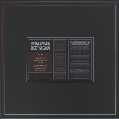 Tunnel Dancers (Cousin & Hugh B) - Energy Is Residual LP
