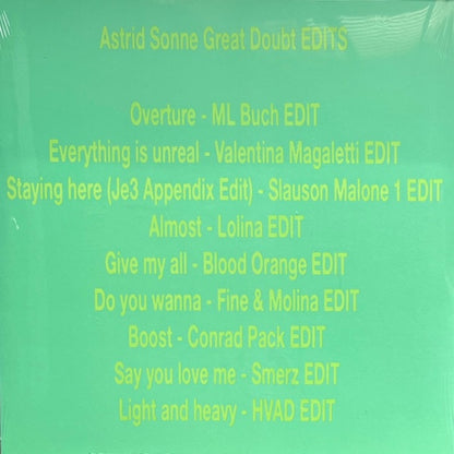 Astrid Sonne - Great Doubt Edits LP