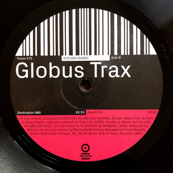 LNS & DJ Sotofett - Globus Trax 12"