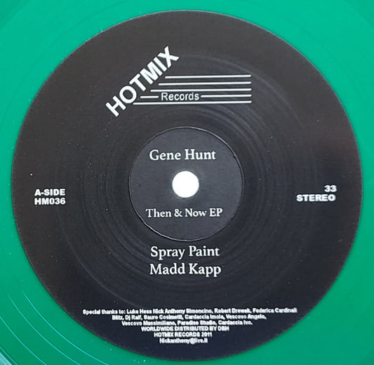 Gene Hunt - Then & Now EP 12"