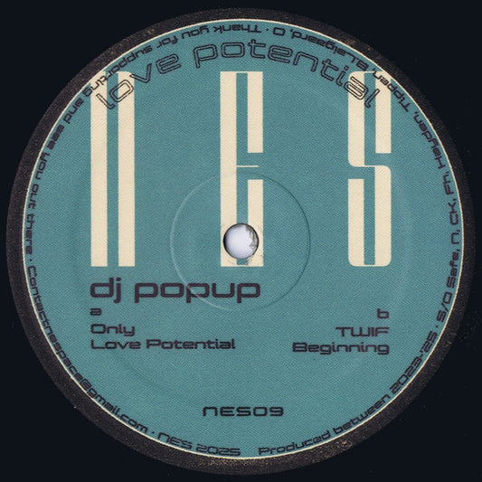 DJ Popup - Love Potential EP 12"