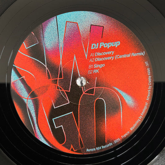 DJ Popup - Singo EP 12"