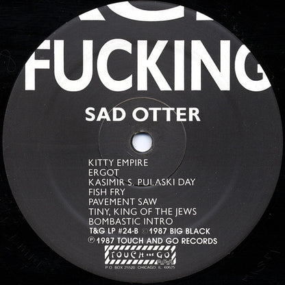 Big Black - Songs About Fucking LP