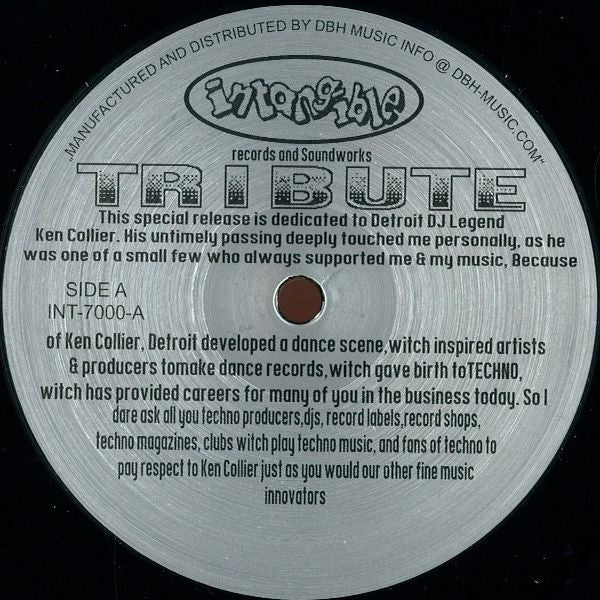 Terrence Parker - Tribute EP 12"