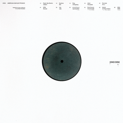 V/A - American Dub Electronics LP (Kino Disk) (Pre-order)