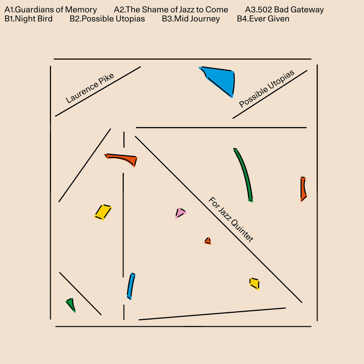 Laurence Pike - Possible Utopias for Jazz Quintet LP