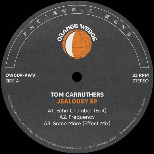 Tom Carruthers - Jealousy EP 12"