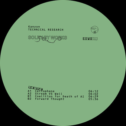Kanyon - Technical Research EP 12"