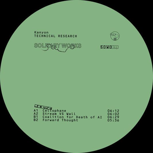 Kanyon - Technical Research EP 12"