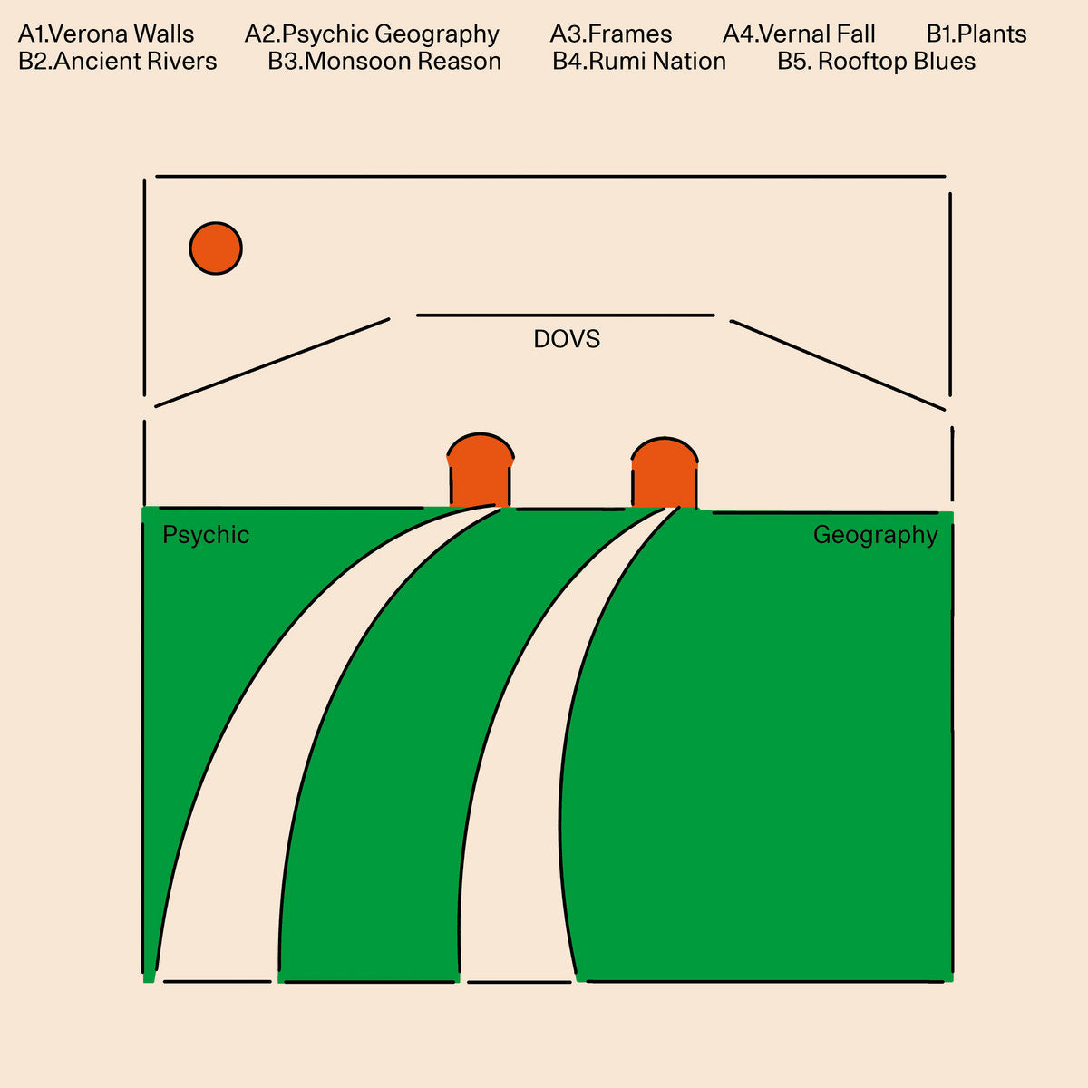 DOVS (Tin Man & AAAA) - Psychic Geography LP